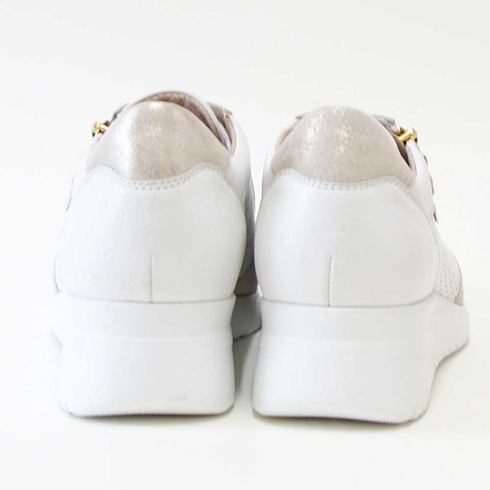 メフィストMEPHISTOIASMINAPERF(ヤスミナパープ)ホワイト5142279天然皮革スニーカーレースアップウォーキングシューズ(レディース)「靴」正規品快適靴旅行