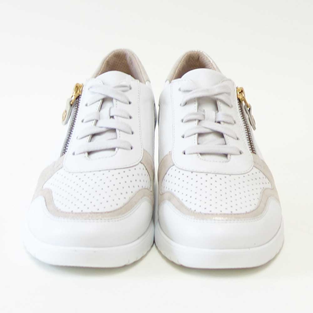 メフィストMEPHISTOIASMINAPERF(ヤスミナパープ)ホワイト5142279天然皮革スニーカーレースアップウォーキングシューズ(レディース)「靴」正規品快適靴旅行