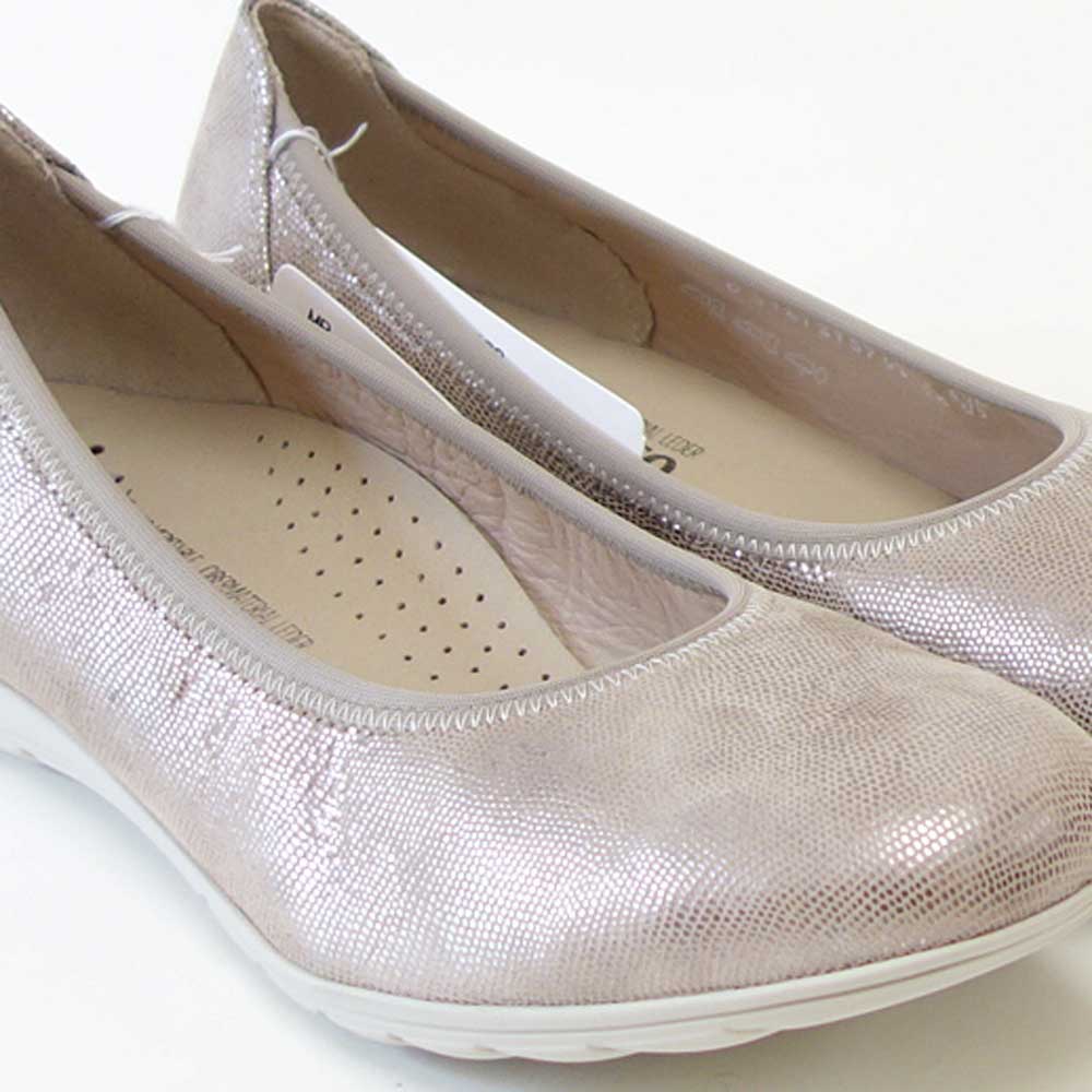 メフィストMEPHISTOEMILIE(エミリー)ライトトープ5144380天然皮革バレエシューズウォーキングシューズスリッポン(レディース)「靴」正規品快適靴旅行