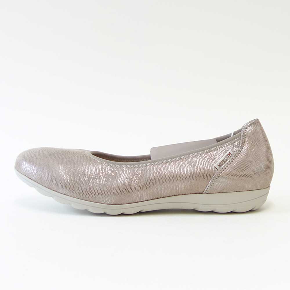 メフィストMEPHISTOEMILIE(エミリー)ライトトープ5144380天然皮革バレエシューズウォーキングシューズスリッポン(レディース)「靴」正規品快適靴旅行