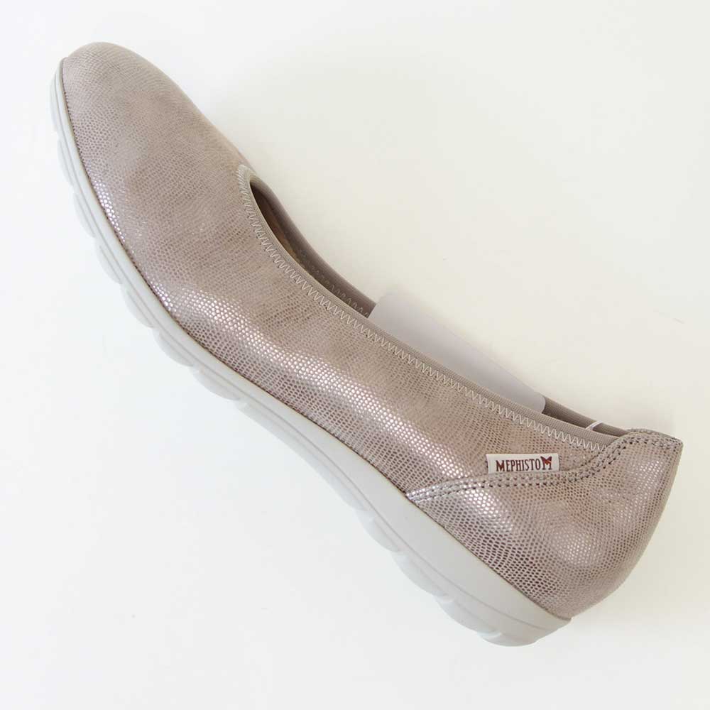 メフィストMEPHISTOEMILIE(エミリー)ライトトープ5144380天然皮革バレエシューズウォーキングシューズスリッポン(レディース)「靴」正規品快適靴旅行