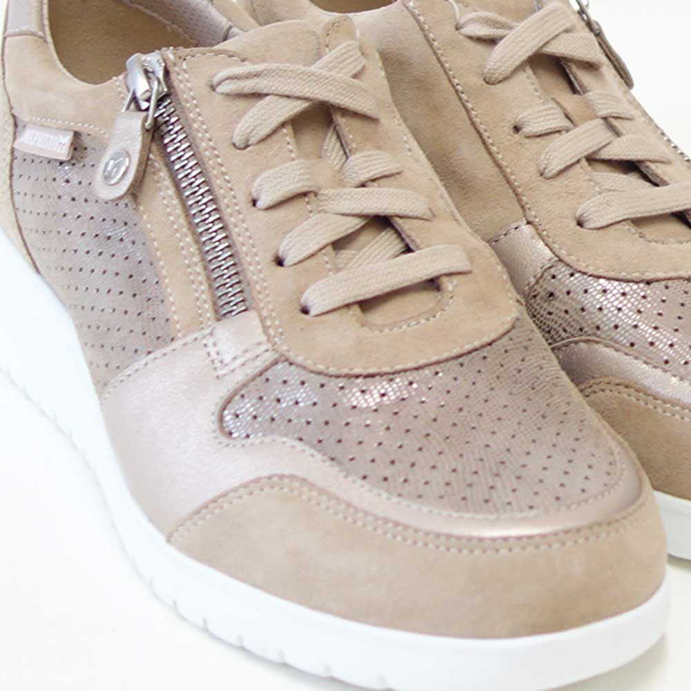 メフィストMEPHISTOIASMINAPERF(ヤスミナパープ)サンド5144720天然皮革スニーカーレースアップウォーキングシューズ(レディース)「靴」正規品快適靴旅行