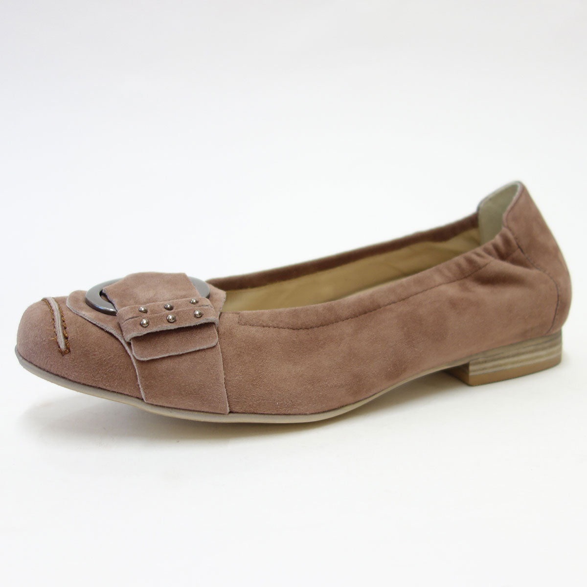 【訳あり商品 店内展示品 色あせ・汚れあり】 足をやさしく包み込む快適シューズ Semler セムラー 5158 altrosa(アルトローズ) きれいな色合いのバレエシューズ 「靴」