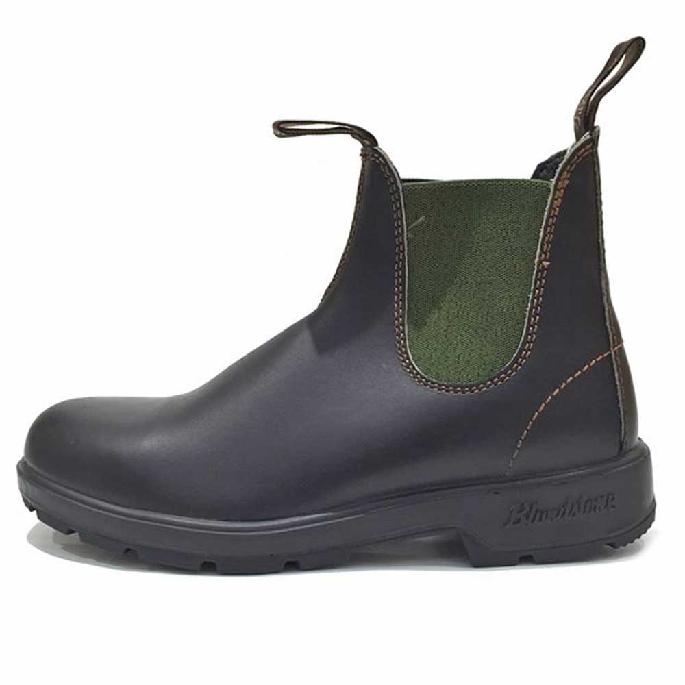 ブランドストーン Blundstone BS519 408 (ユニセックス) スタウトブラウン/ダークグリーン 「靴」