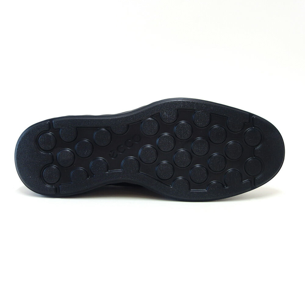 エコーECCOS-LITEHYBRIDMEN'SSLIP-ON52031401001ブラック(メンズ)上質レザーのビジネスシューズスリッポンスクエアトゥ「靴」