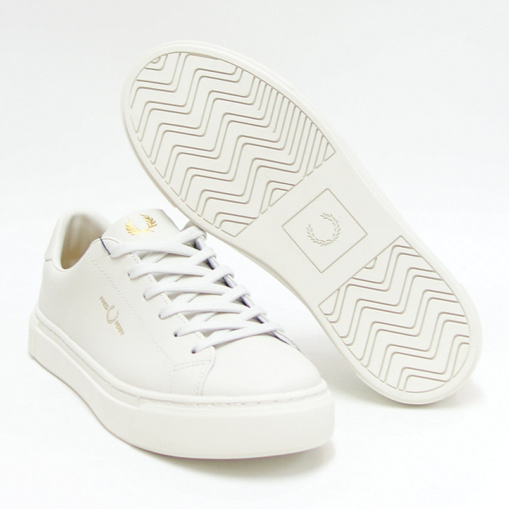 フレッドペリー FRED PERRY B5310 254(ユニセックス)B71 LEATHER カラー:Porcelain レザースニーカー クラシックデザイン 「靴」