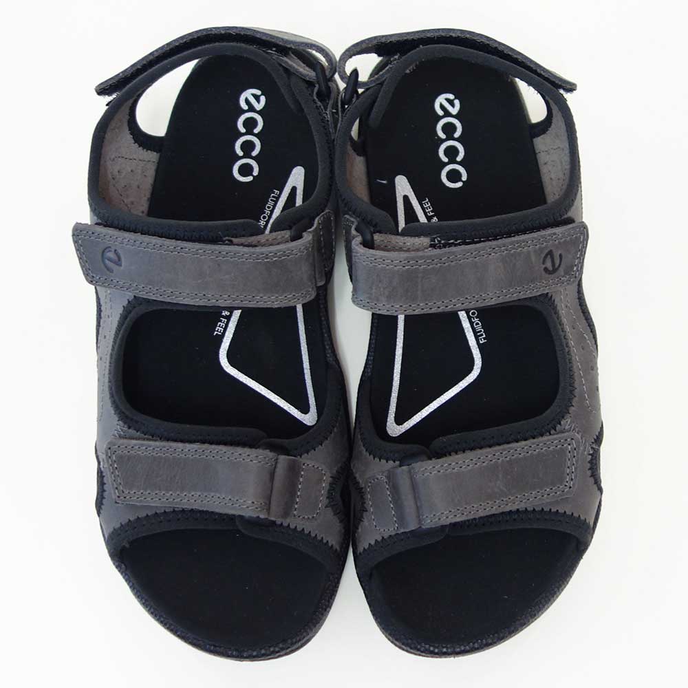 エコーECCOHIKEMSandal3Strapsグレー53230402013(メンズ)3点ストラップスポーツサンダルアウトドアウォーキング「靴」