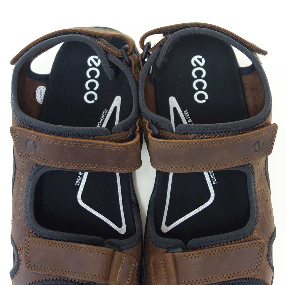 エコーECCOHIKEMSandal3Strapsブラウン53230402482(メンズ)3点ストラップスポーツサンダルアウトドアウォーキング「靴」
