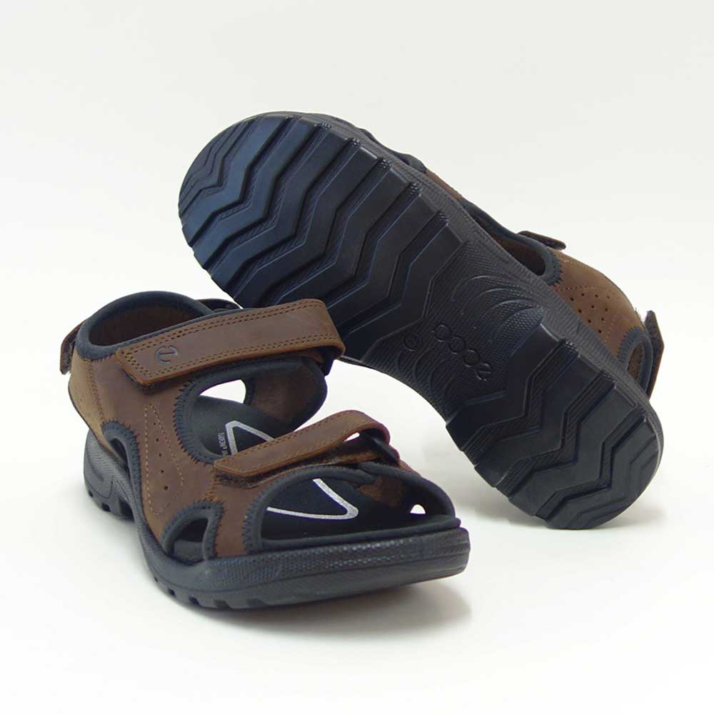 エコーECCOHIKEMSandal3Strapsブラウン53230402482(メンズ)3点ストラップスポーツサンダルアウトドアウォーキング「靴」