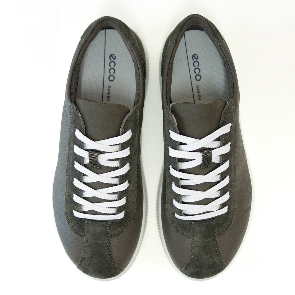 エコーECCOSOFTZEROLACEUPLEAMEN'SSNEAKERTARMAC53775455894(メンズ)快適な履き心地のレザースニーカーレースアップウォーキングシューズ旅行「靴」
