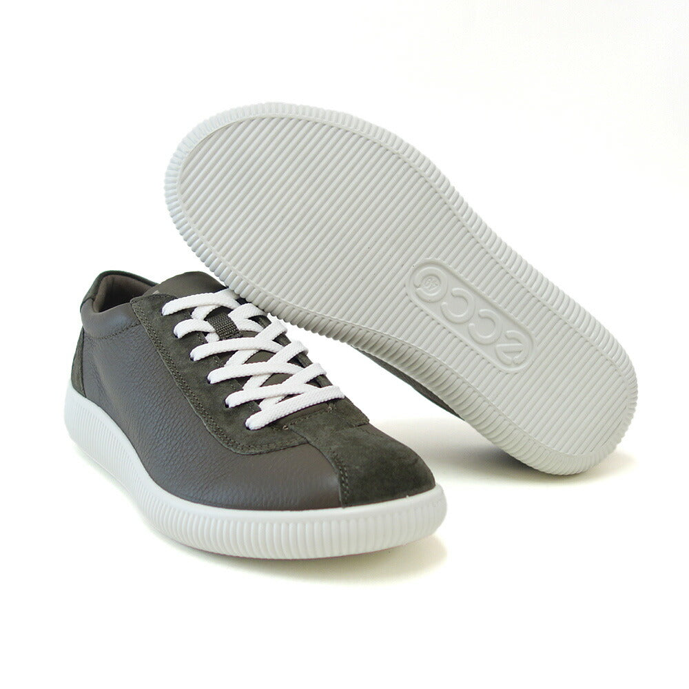 エコーECCOSOFTZEROLACEUPLEAMEN'SSNEAKERTARMAC53775455894(メンズ)快適な履き心地のレザースニーカーレースアップウォーキングシューズ旅行「靴」
