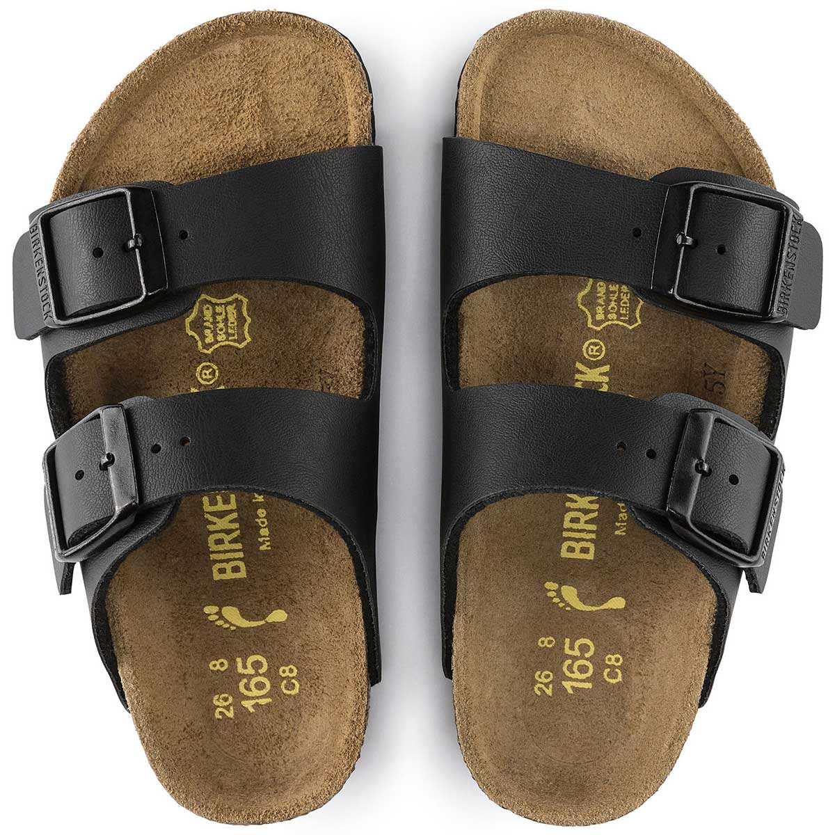 BIRKENSTOCK(ビルケンシュトック)ARIZONA(アリゾナ)キッズサンダルGK555123(ビルコフロー/ブラック)「靴」子ども靴