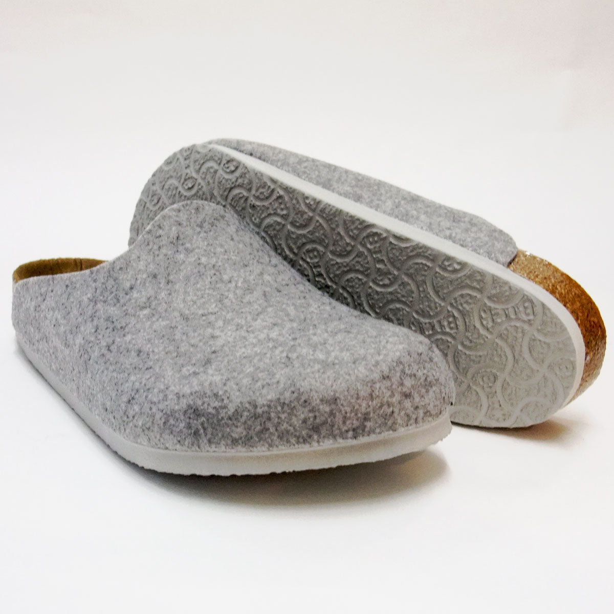BIRKENSTOCK(ビルケンシュトック) AMSTERDAM(アムステルダム)メンズ 559111(ウールフェルト/ライトグレー) ドイツ生まれの快適ルームシューズ 「靴」