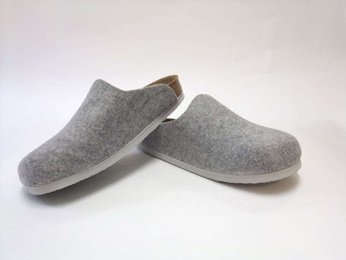BIRKENSTOCK(ビルケンシュトック) AMSTERDAM(アムステルダム)メンズ 559111(ウールフェルト/ライトグレー) ドイツ生まれの快適ルームシューズ 「靴」