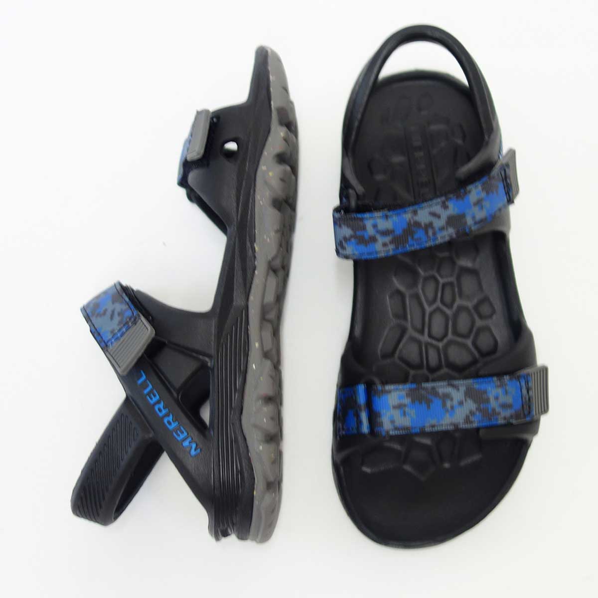 【SALE 30%OFF】 MERRELL メレル(キッズ ウォーターサンダル)56899 ハイドロドリフト(ブラック/ネイビー)「靴」