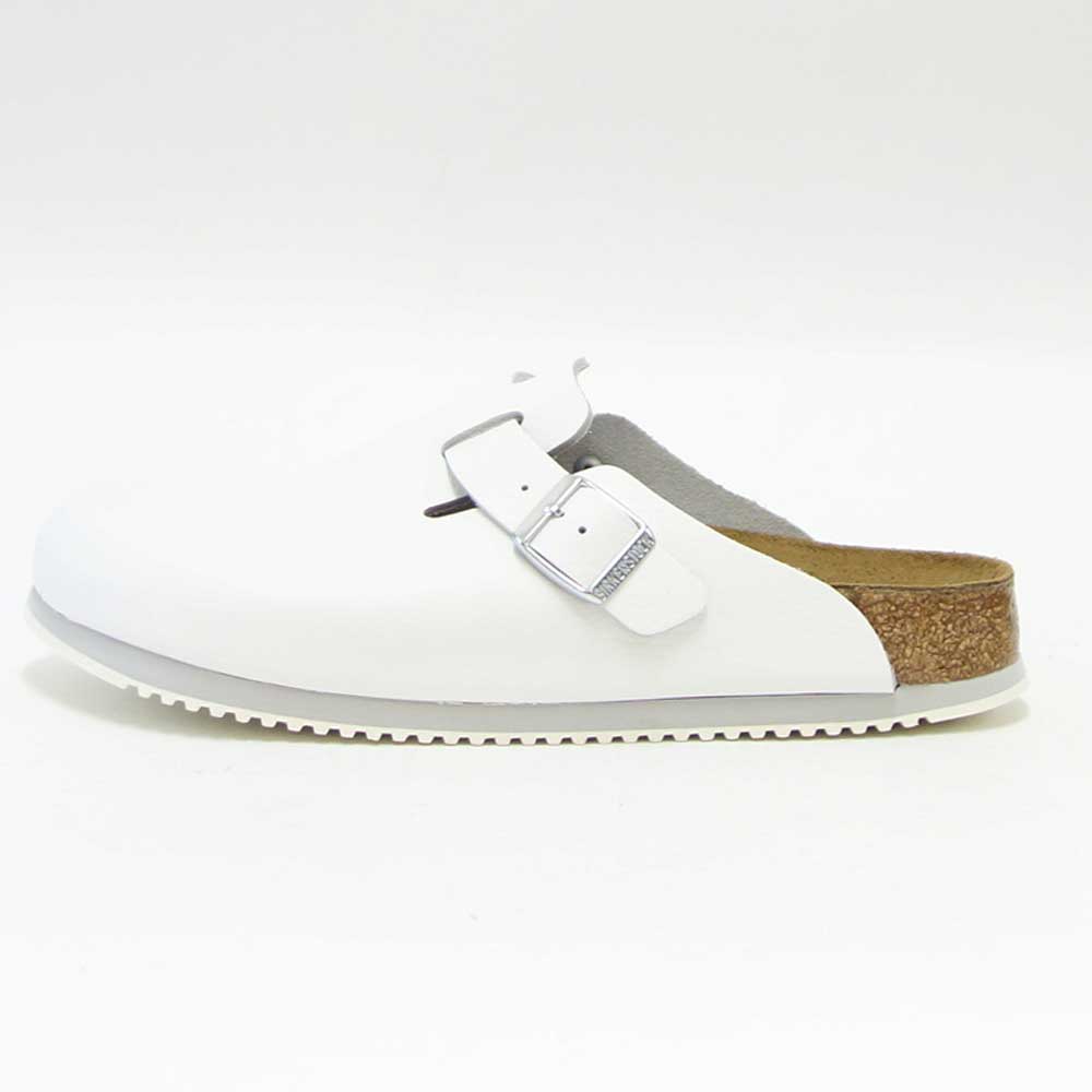 ビルケンシュトック BIRKENSTOCK プロフェッショナル Boston SL(ボストン)0060136 ホワイト(レディース サンダル) クロッグ サボ 医療 厨房 仕事履き 「靴 」