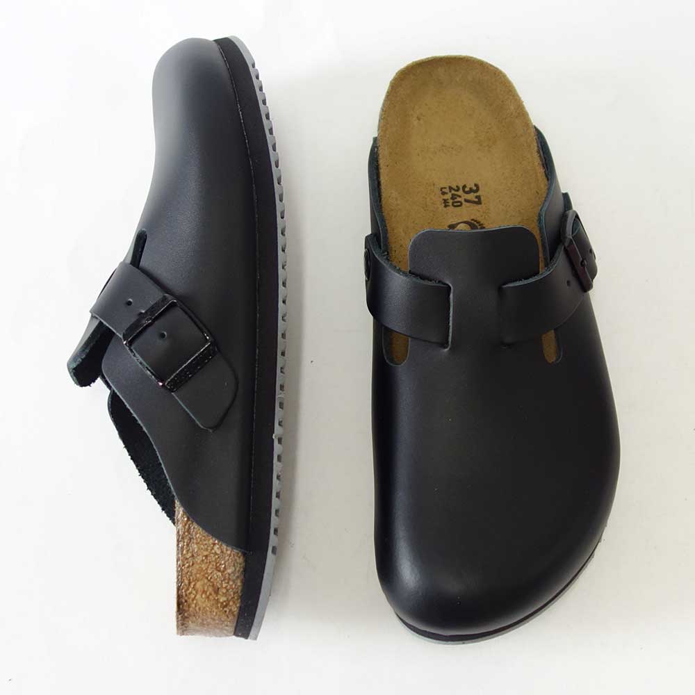 ビルケンシュトック BIRKENSTOCK プロフェッショナル Boston SL(ボストン スーパーグリップ)0060196 ブラック(レディース サンダル) クロッグ サボ 医療 厨房 仕事履き 「靴 」