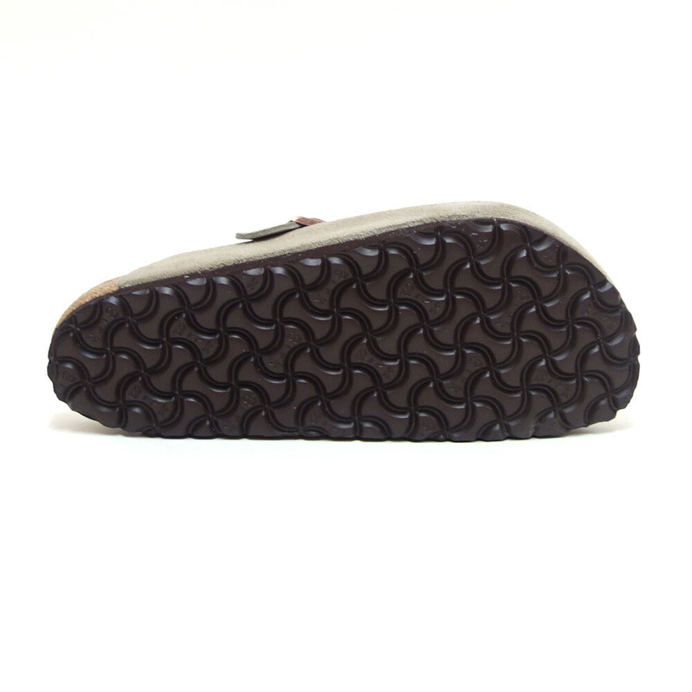 ビルケンシュトックBIRKENSTOCKBoston(ボストン)幅狭(ナローフィット)60463(スエードレザー/トープ)レディースサンダルサボクロッグドイツ製快適サンダル「靴」