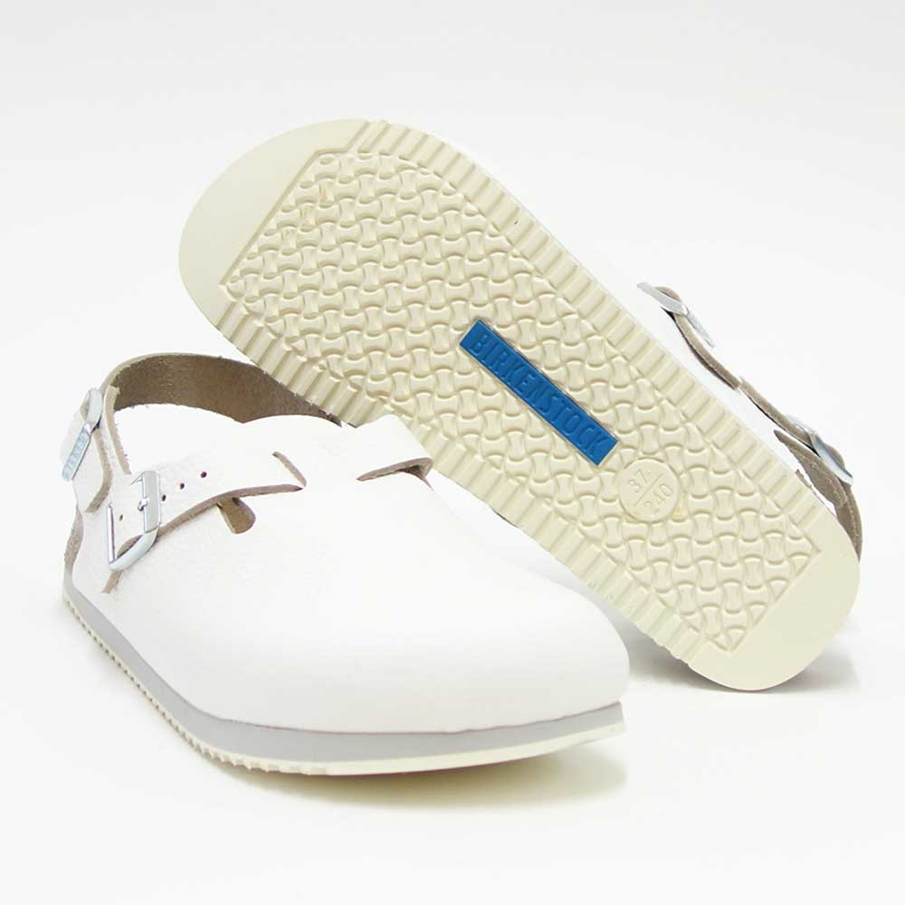 ビルケンシュトック BIRKENSTOCK プロフェッショナル TOKIO Super Grip(トキオ スーパーグリップ)61134 ホワイト(メンズ サンダル) グリップソール クロッグ サボ 医療 厨房 仕事履き 「靴 」