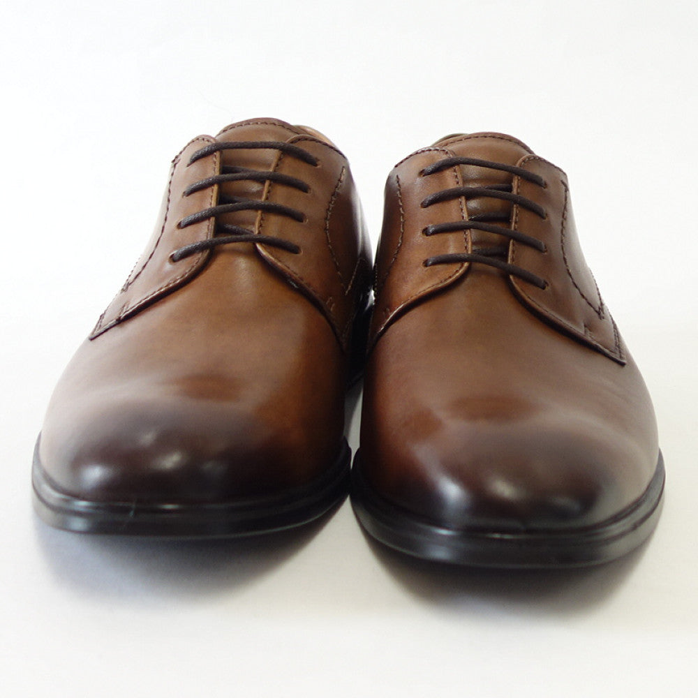 エコー ECCO MELBOURNE Plain Toe Tie 621634 アンバー(メンズ)上質レザーのビジネスシューズ プレーントゥ レースアップ「靴」