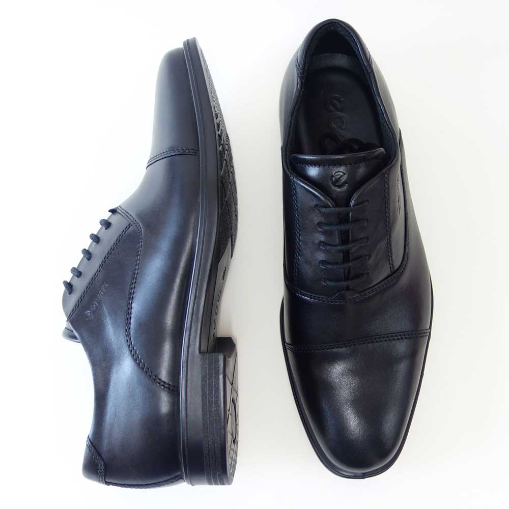 エコーECCOMELBOURNEMENSGORETEXSHOES62192401001ブラック(メンズ)ゴアテックス防水天然皮革ビジネスシューズレースアップストレートチップ「靴」