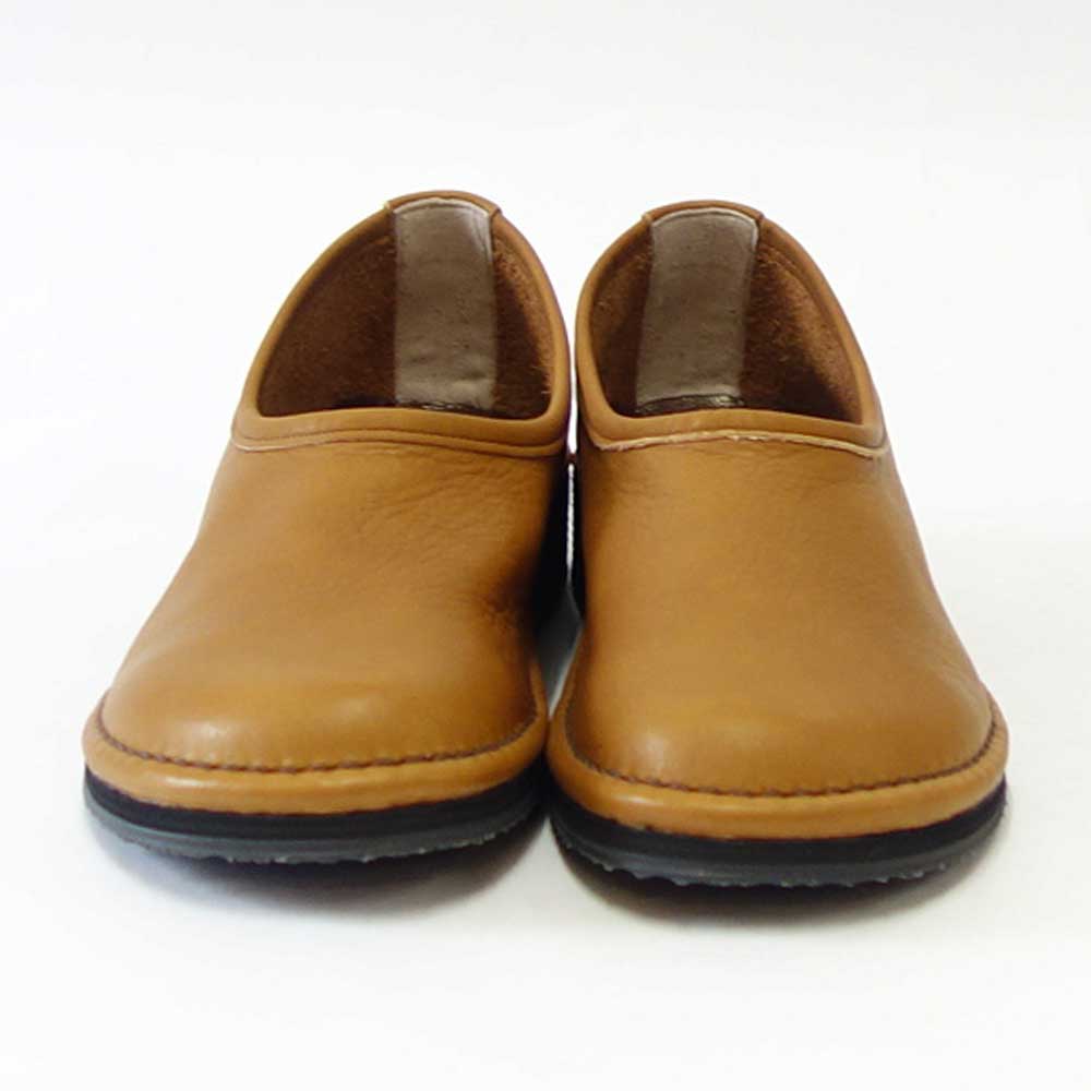ramble comfort ランブル コンフォート 63424 ブラウン 4E 天然皮革 フラット オイルシュリンクモックシューズ おしゃれ 快適 日本製 靴職人 ハンドメイド 通勤 仕事履き「靴」