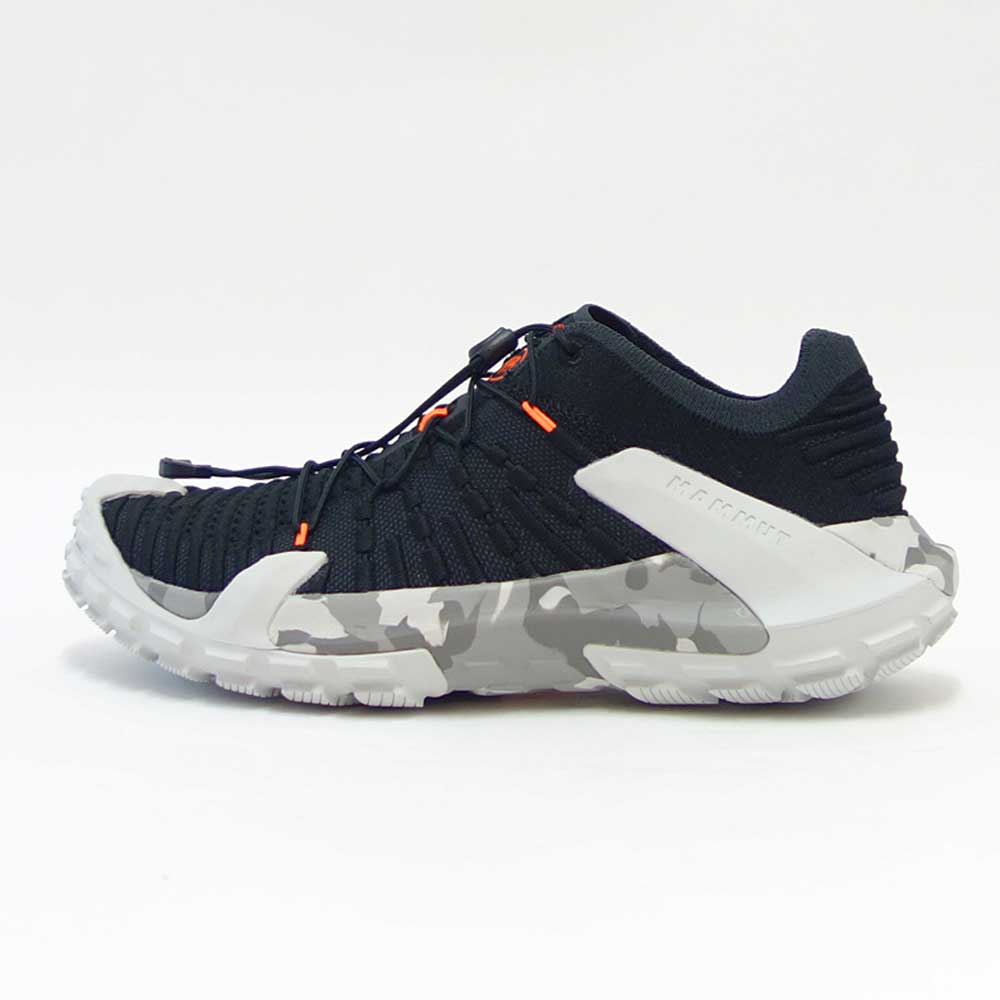 MAMMUT マムート Hueco Knit II Low Men 302006460(メンズ)カラー:black-light ice gray (00720) アウトドアスニーカー ウォーキングシューズ ハイキングシューズ「靴」