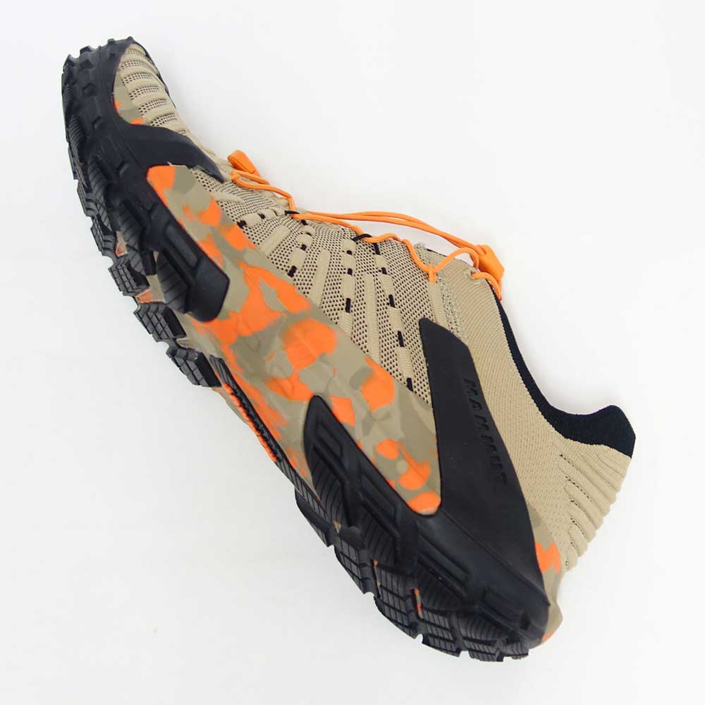 MAMMUT マムート Hueco Knit II Low Men 302006460(メンズ)カラー:savannah-black (7521) アウトドアスニーカー ウォーキングシューズ ハイキングシューズ「靴」