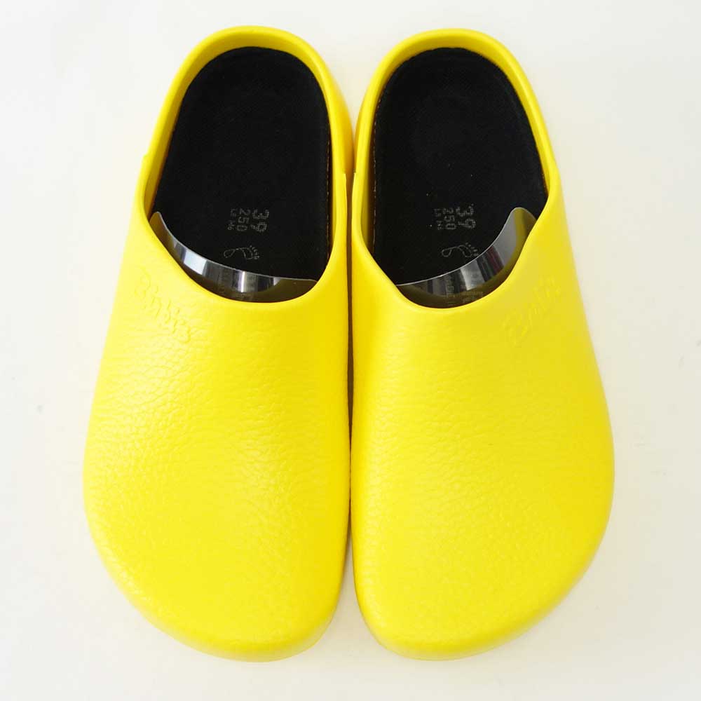 ビルケンシュトック BIRKENSTOCK スーパービルキ(ドイツ製) プロフェッショナル  SUPER BIRKI 68041 イエロー(ユニセックス)フットベッド サボ ドイツ製 快適クロッグ「正規品」 「靴」