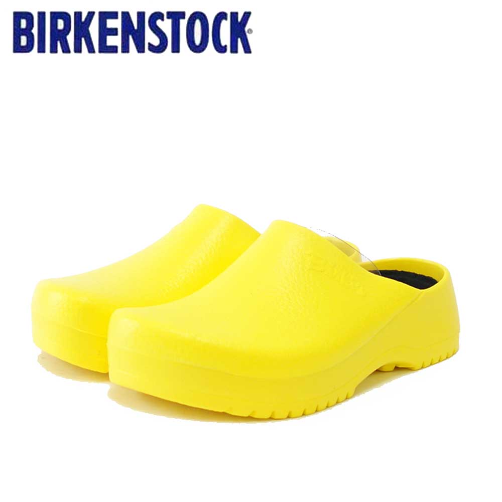 ビルケンシュトック BIRKENSTOCK スーパービルキ(ドイツ製) プロフェッショナル  SUPER BIRKI 68041 イエロー(ユニセックス)フットベッド サボ ドイツ製 快適クロッグ「正規品」 「靴」