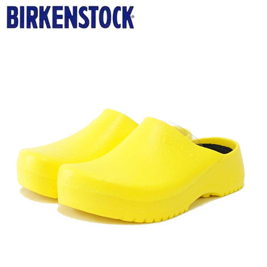 ビルケンシュトック BIRKENSTOCK スーパービルキ(ドイツ製) プロフェッショナル  SUPER BIRKI 68041 イエロー(ユニセックス)フットベッド サボ ドイツ製 快適クロッグ「正規品」 「靴」