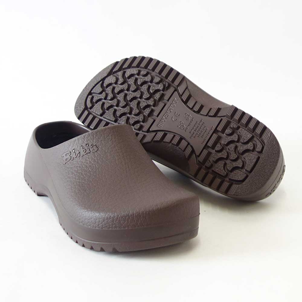 ビルケンシュトック BIRKENSTOCK スーパービルキ(ドイツ製) プロフェッショナル SUPER BIRKI 68061 ブラウン(ユニセックス)フットベッド サボ ドイツ製 快適クロッグ「正規品」 「靴」