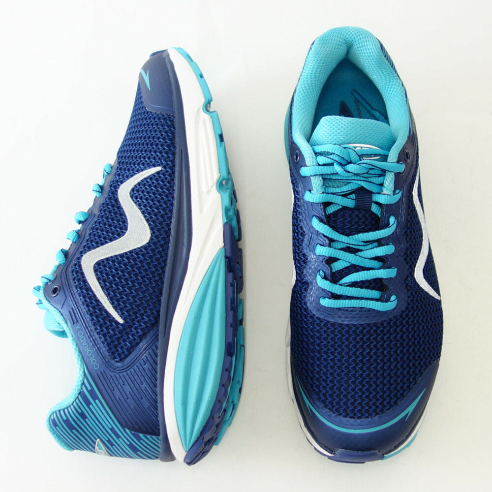 MBT エムビーティー COLORADO X ブルー 7026401576y(レディース)PERFORMANCE アクティブ ウォーキング トレーニング スニーカー 「靴」