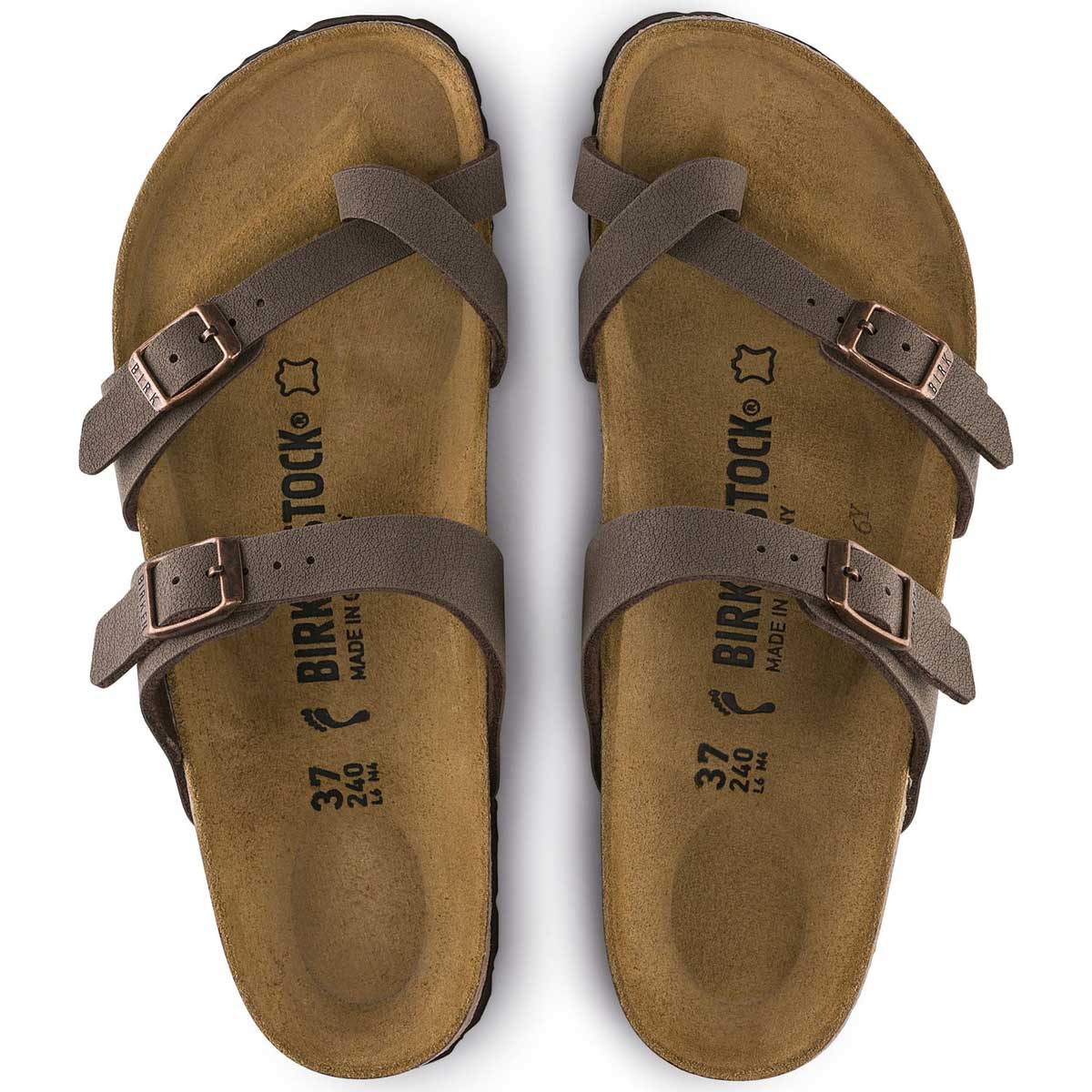 BIRKENSTOCKビルケンシュトックMAYARI(マヤリ)モカGC071061(レギュラーフィット幅広)ドイツ生まれの快適サンダル「正規品」「靴」