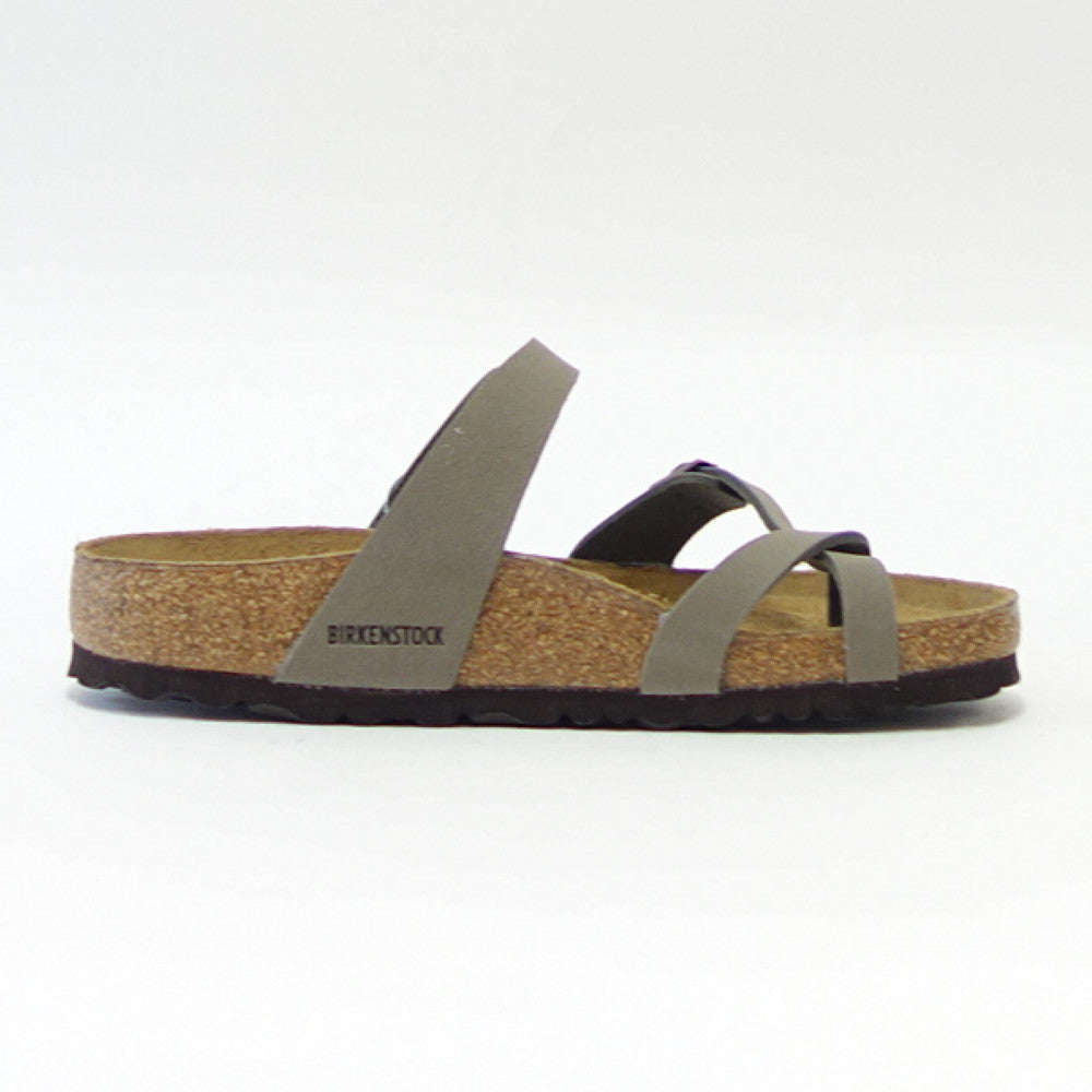 BIRKENSTOCK ビルケンシュトック MAYARI(マヤリ)Nubuck Stone 0071071 (レギュラーフィット 幅広) レディース サンダル ミュール クロッグ コンフォート ドイツ製「正規品」 「靴」