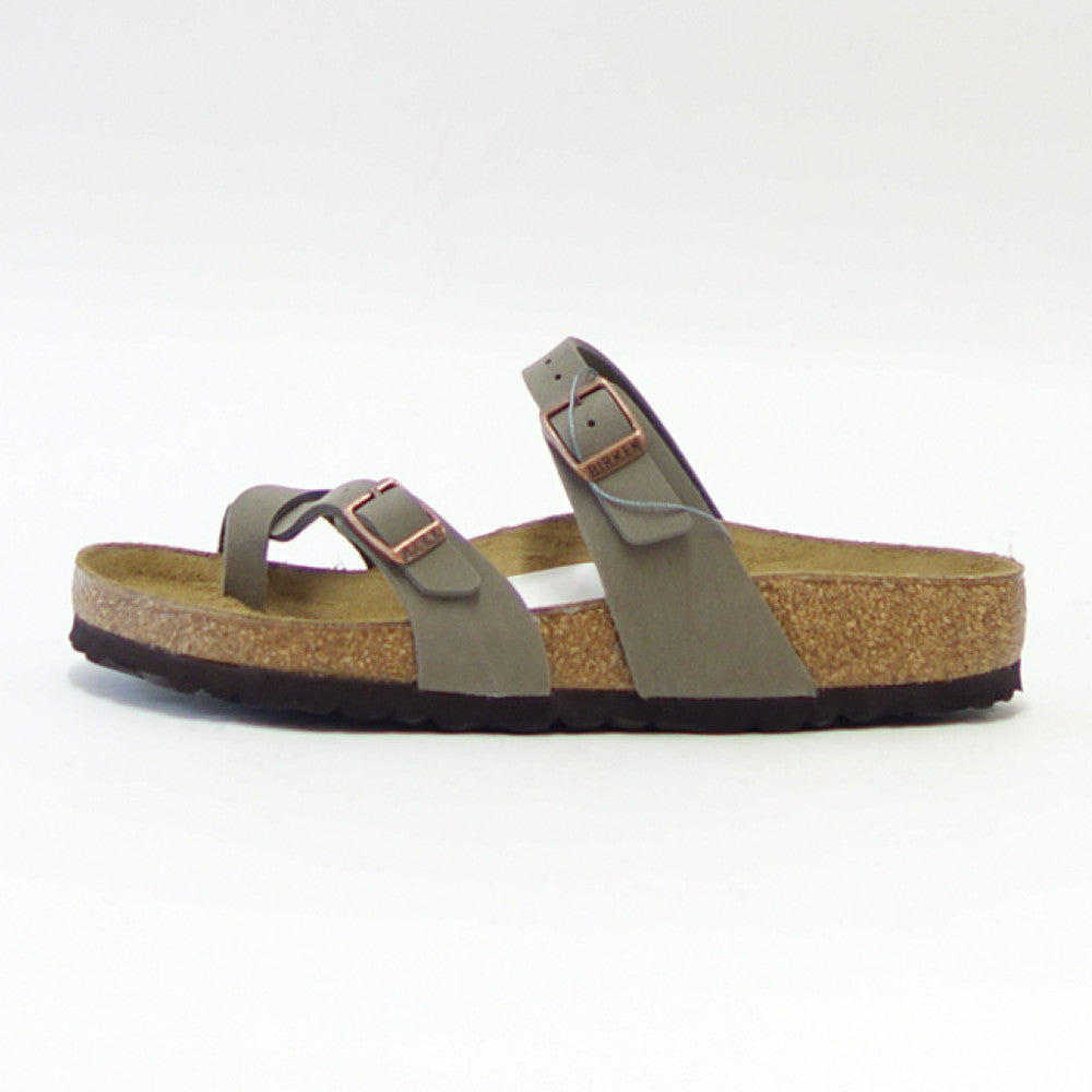 BIRKENSTOCK ビルケンシュトック MAYARI(マヤリ)Nubuck Stone 0071071 (レギュラーフィット 幅広) レディース サンダル ミュール クロッグ コンフォート ドイツ製「正規品」 「靴」
