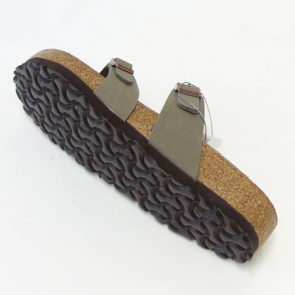 BIRKENSTOCK ビルケンシュトック MAYARI(マヤリ)Nubuck Stone 0071071 (レギュラーフィット 幅広) レディース サンダル ミュール クロッグ コンフォート ドイツ製「正規品」 「靴」