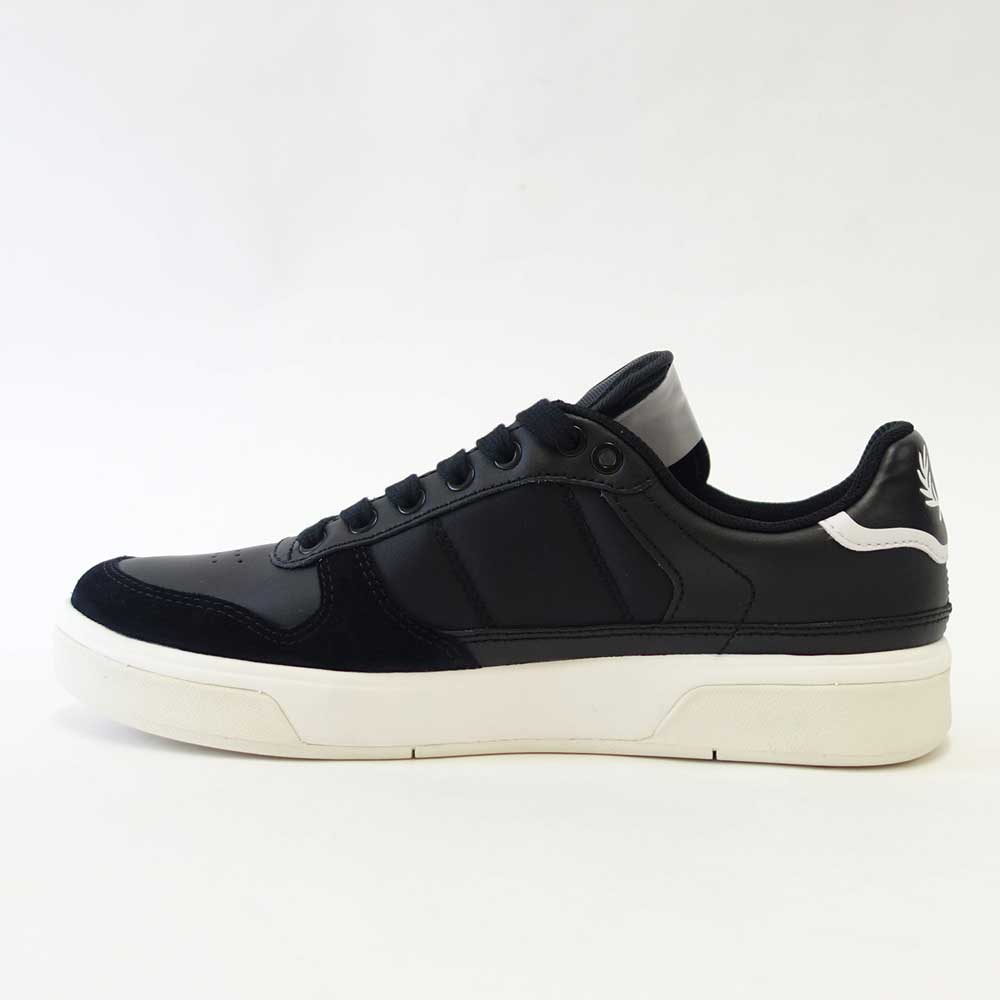 【SALE 40%OFF】 フレッドペリー FRED PERRY B7123 102(ユニセックス)B300 B300 Leather/Poly カラー:BLACK / WHITE テニスシューズ レザースニーカー「靴」