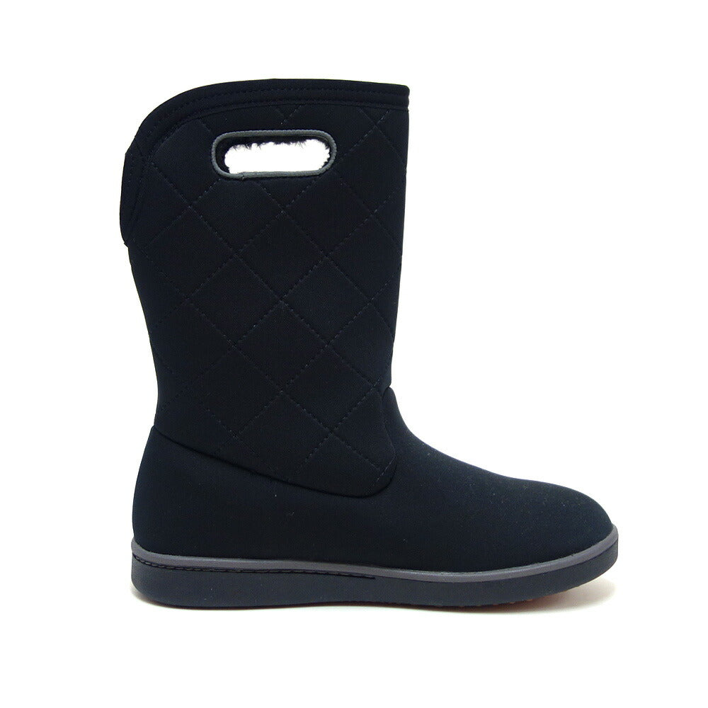 ボグスBOGS79134(レディース)BOGABOOTSMIDQUILTINGボガブーツスノーブーツ防水ブラックブラウン黒キルティングボアあったかブーツ冬雪