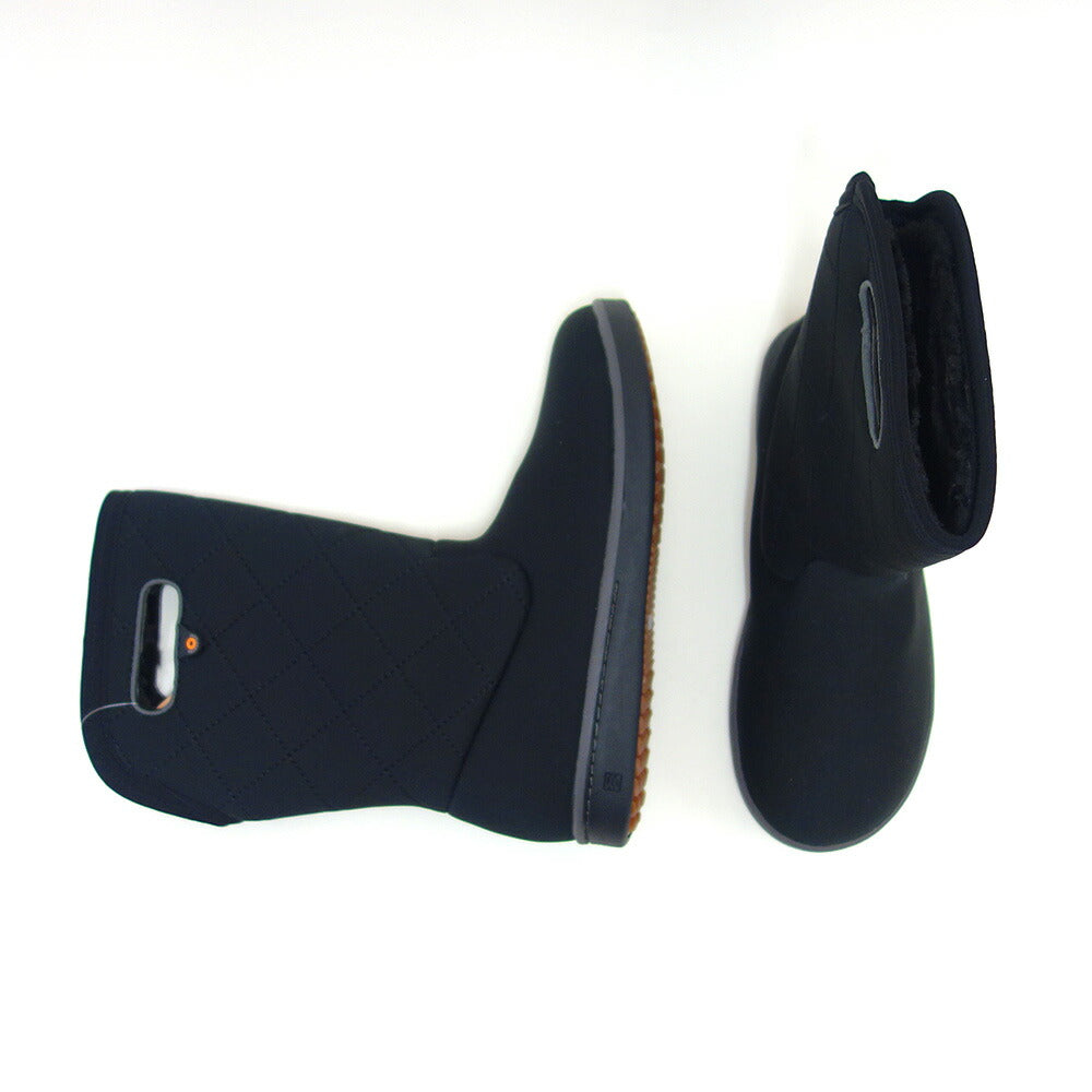 ボグスBOGS79134(レディース)BOGABOOTSMIDQUILTINGボガブーツスノーブーツ防水ブラックブラウン黒キルティングボアあったかブーツ冬雪