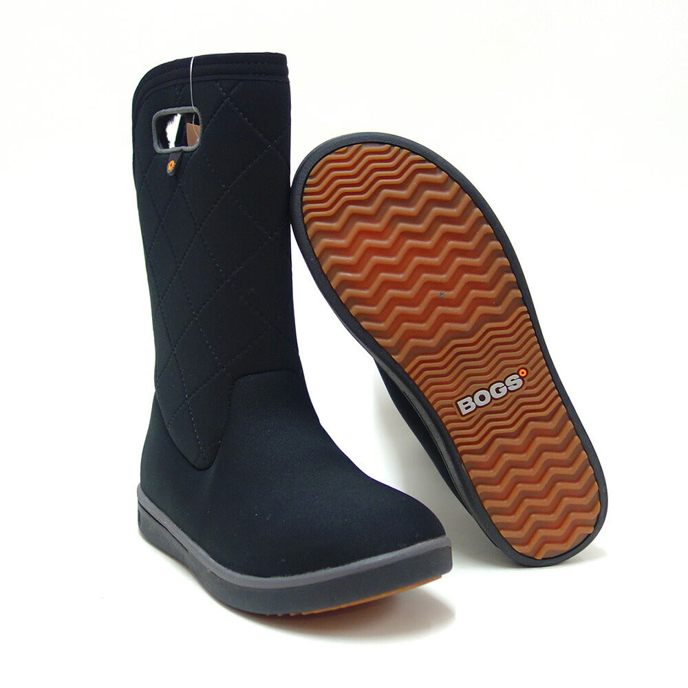 ボグスBOGS79134(レディース)BOGABOOTSMIDQUILTINGボガブーツスノーブーツ防水ブラックブラウン黒キルティングボアあったかブーツ冬雪