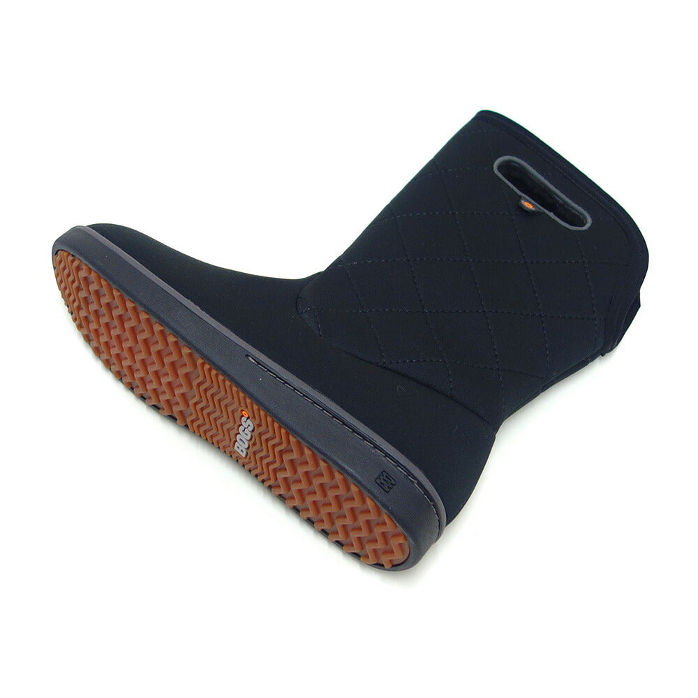 ボグスBOGS79134(レディース)BOGABOOTSMIDQUILTINGボガブーツスノーブーツ防水ブラックブラウン黒キルティングボアあったかブーツ冬雪