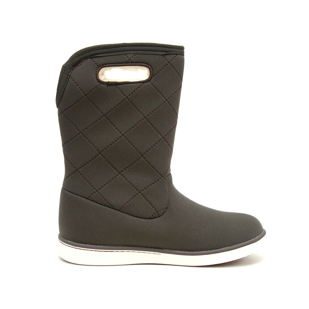ボグスBOGS79134(レディース)BOGABOOTSMIDQUILTINGボガブーツスノーブーツ防水ブラックブラウン黒キルティングボアあったかブーツ冬雪
