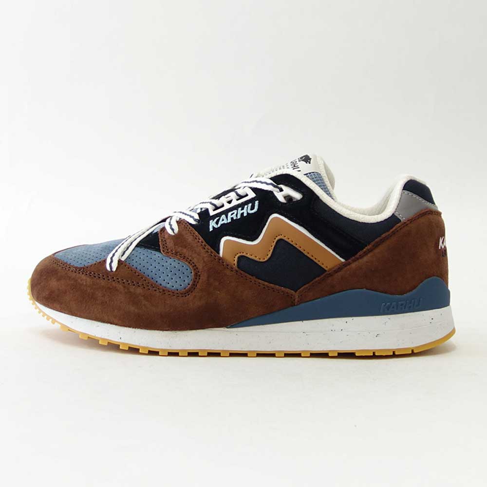 【SALE 30%OFF】 カルフ KARHU 802671 シンクロンクラシック カラー:アステカ / ブラウンシュガー(ユニセックス) レザースニーカー ウォーキング エアークッション 「靴」