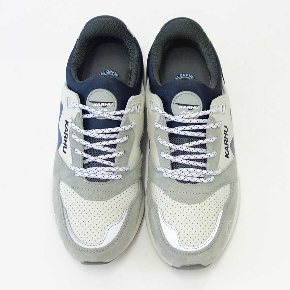 【SALE 30%OFF】 カルフ KARHU 803092 ARIA 95(アリア) カラー:Pigeon / China Blue (ユニセックス) レザースニーカー レディース ウォーキング 「靴」