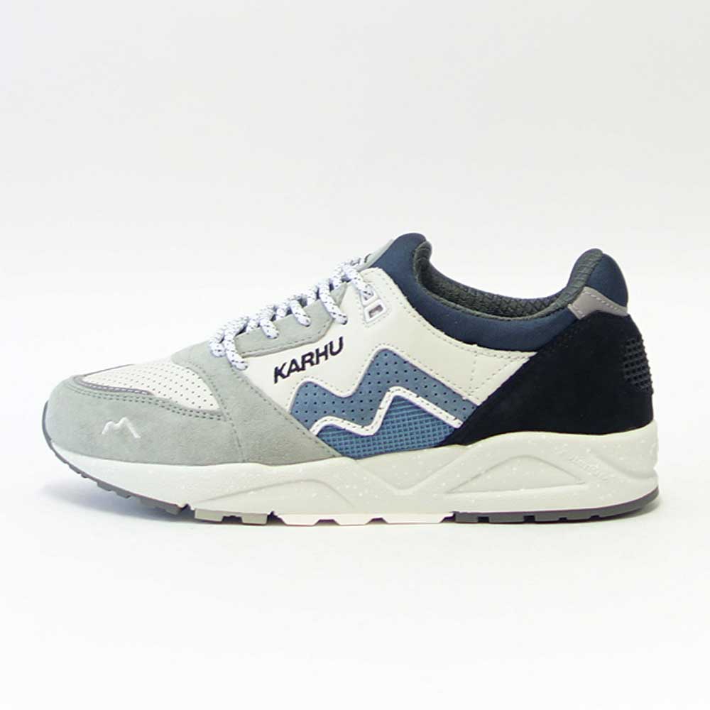 【SALE 30%OFF】 カルフ KARHU 803092 ARIA 95(アリア) カラー:Pigeon / China Blue (ユニセックス) レザースニーカー レディース ウォーキング 「靴」
