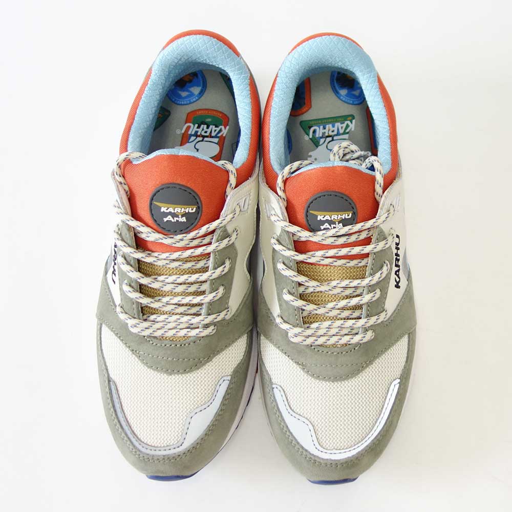 【SALE 20%OFF】 カルフ KARHU 803095 ARIA 95(アリア) カラー:Abbey Stone / Silver (ユニセックス) レザースニーカー レディース ウォーキング 「靴」