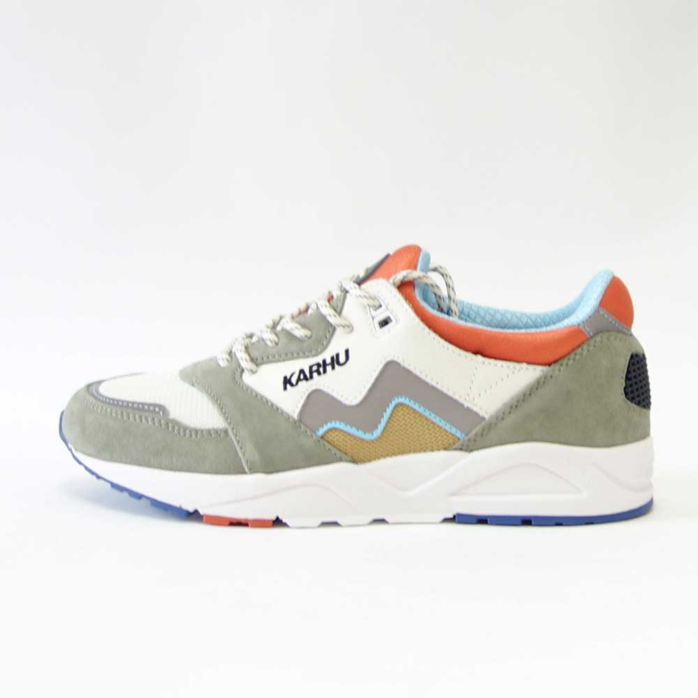 【SALE 20%OFF】 カルフ KARHU 803095 ARIA 95(アリア) カラー:Abbey Stone / Silver (ユニセックス) レザースニーカー レディース ウォーキング 「靴」