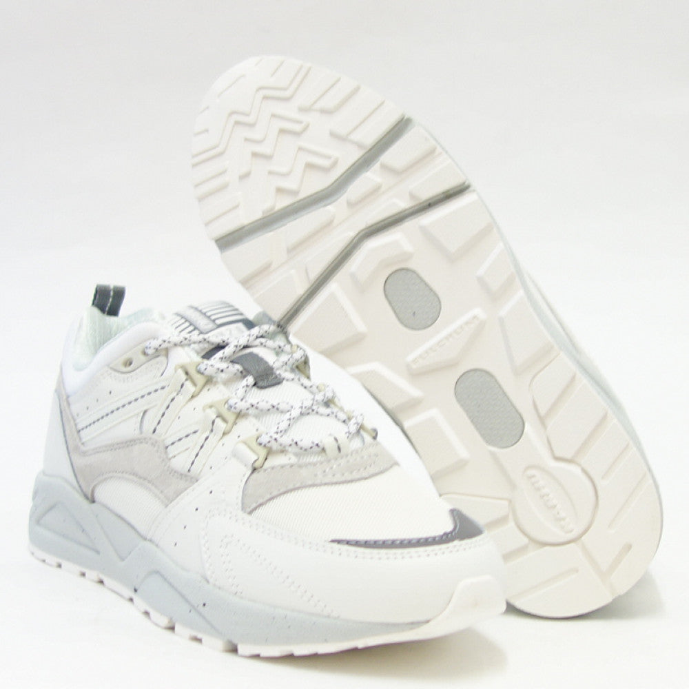 カルフ KARHU KH 804098 FUSION 2.0(フュージョン) カラー:ブライトホワイト/FOGGY DEW (ユニセックス) レザースニーカー 「靴」