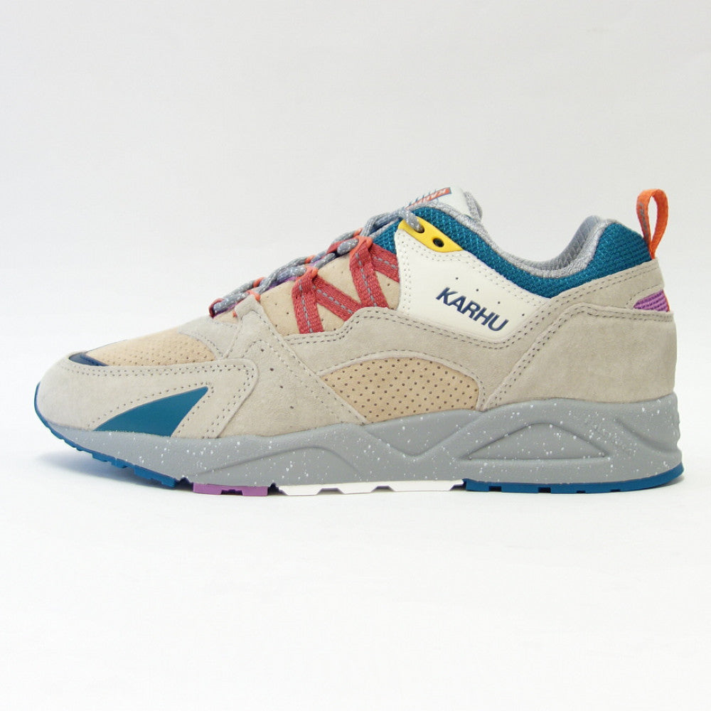カルフ KARHU 804158 FUSION 2.0(フュージョン) カラー:SILVER LINING / MINERAL RED (ユニセックス) レザースニーカー レディース ウォーキング 「靴」